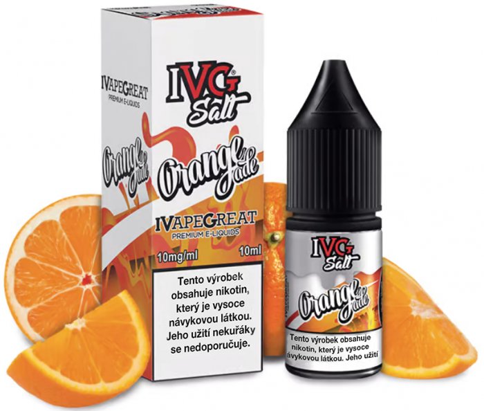 IVG E-Liquids Salt Orangeade 10 ml Množství nikotinu: 10mg
