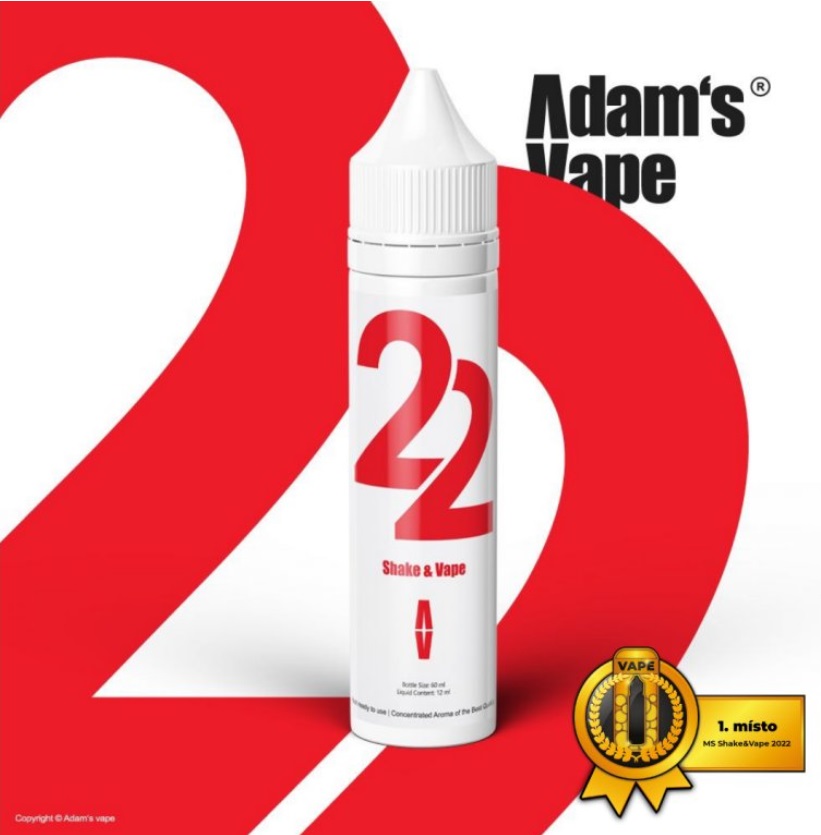 Příchuť Adams vape S&V: #22 - 12ml