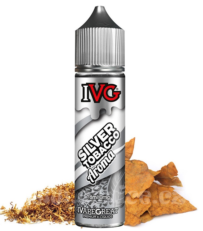 Příchuť IVG Shake and Vape - Tobacco Silver 18ml