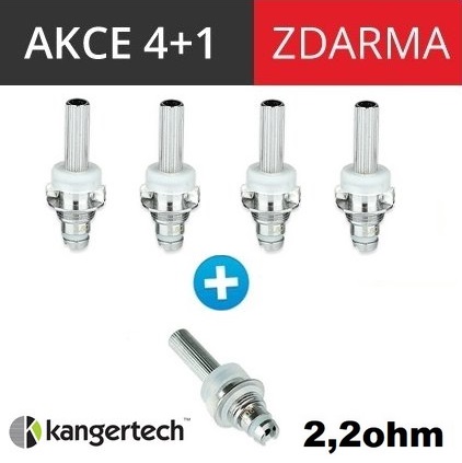 Kangertech SOCC žhavící hlava nichrome 2,2ohm 5ks