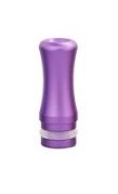 Plastový metalický Drip Tip náustek 510 fialový