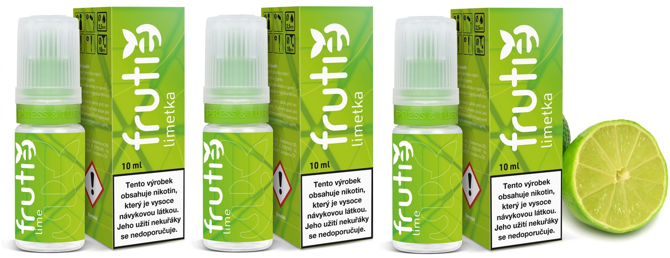 Frutie Limetka 30 ml Množství nikotinu: 0mg