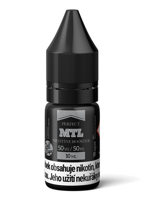 Booster báze JustVape MTL (50VG/50PG) 18mg 1x10ml