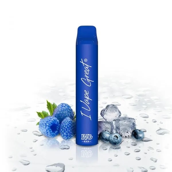 IVG Bar Plus + Blue Raspberry Ice 20 mg 600 potáhnutí 1 ks
