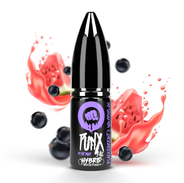 E-liquid Riot S:ALT Hybrid - Blackcurrant Watermelon 10ml Množství nikotinu: 20mg