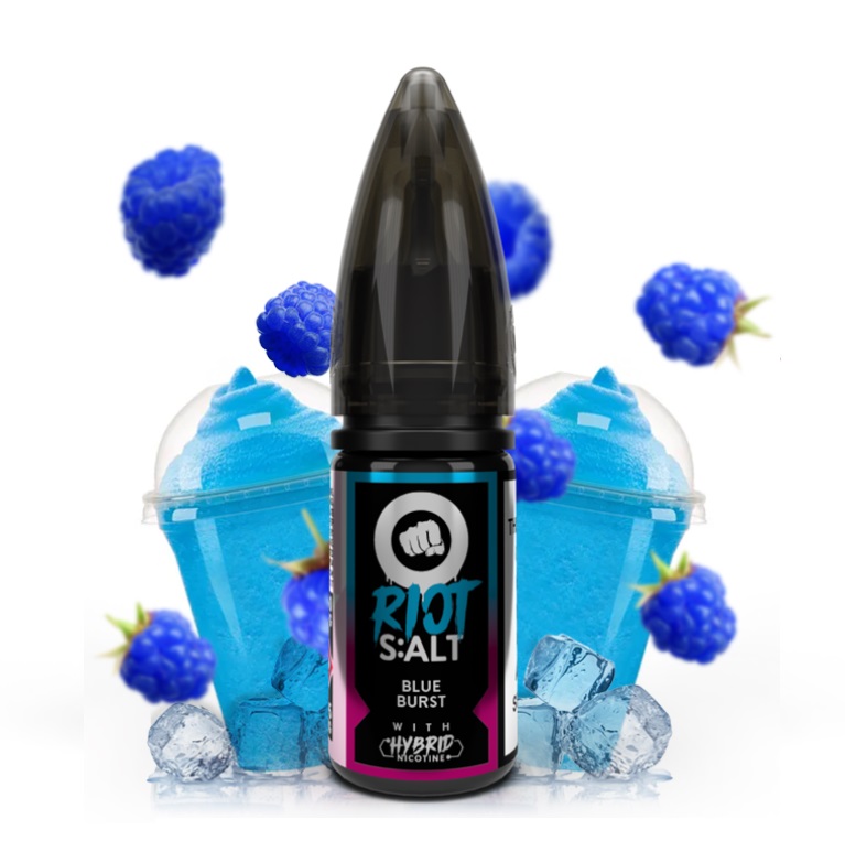 E-liquid Riot S:ALT Hybrid - Blue Burst 10ml Množství nikotinu: 10mg