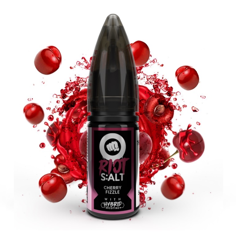 E-liquid Riot S:ALT Hybrid - Cherry Fizzle 10ml Množství nikotinu: 20mg