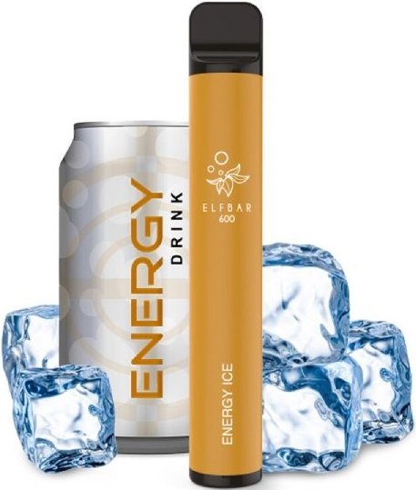 Elf Bar 600 Energy Ice 20 mg 600 potáhnutí 1 ks EXP: 10/2023