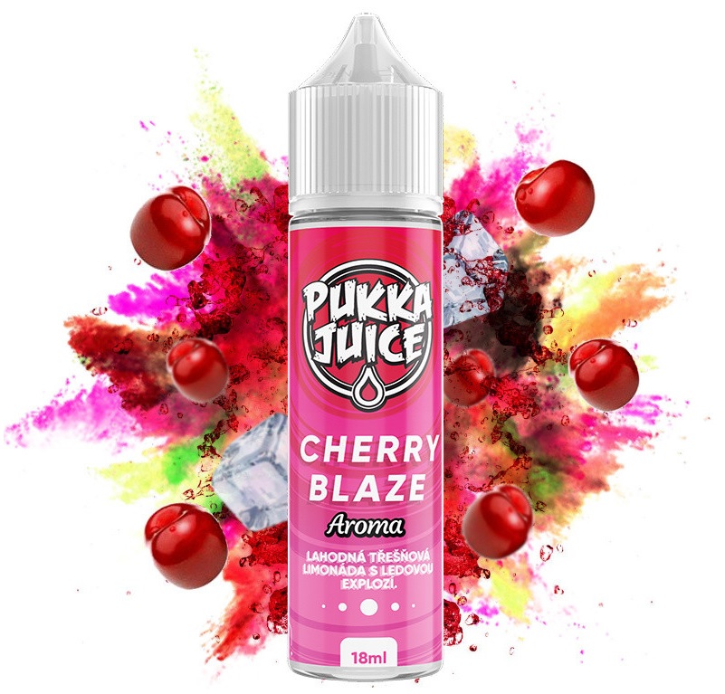 Pukka Juice Shake & Vape Cherry Blaze 18ml