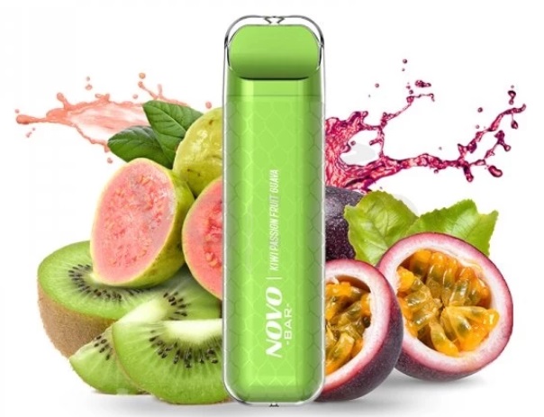 Smok Novo Bar Kiwi Passion Fruit Guava 20 mg 600 potáhnutí 1 ks