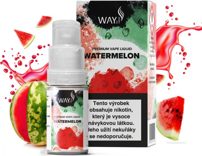 Way To Vape Watermelon 10 ml Množství nikotinu: 18mg