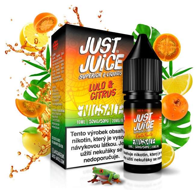 Just Juice Salt Lulo & Citrus 10 ml Množství nikotinu: 11mg