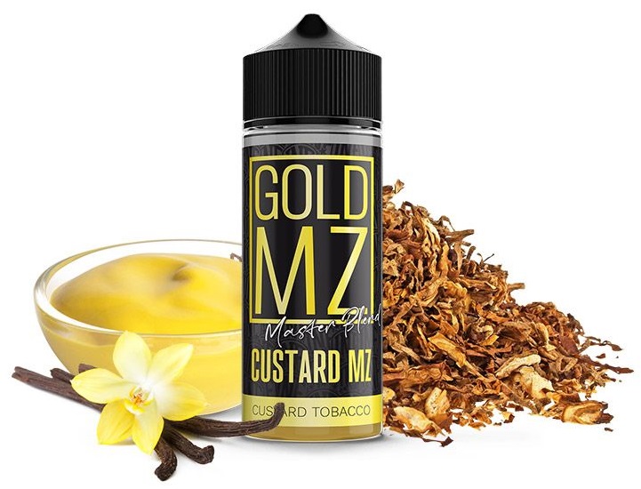 Infamous Originals Shake & Vape Gold MZ Tobacco with Custard 20ml