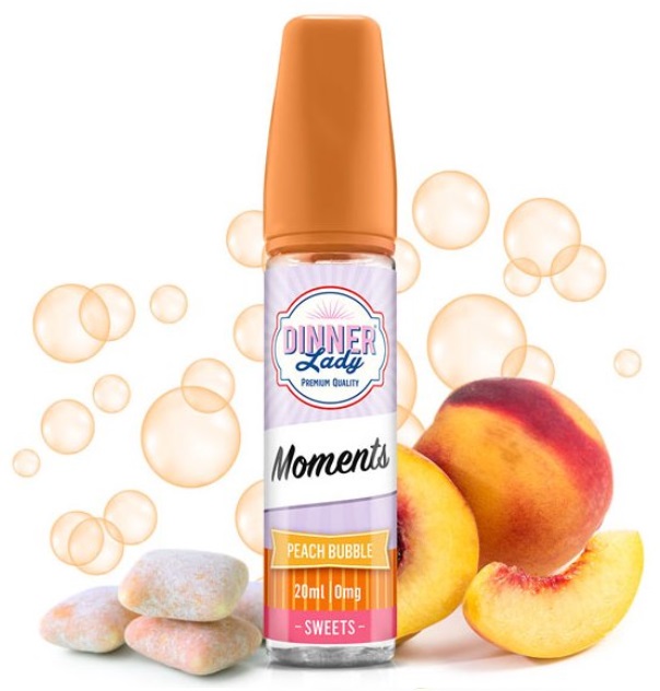Dinner Lady Moments Peach Bubble 20ml