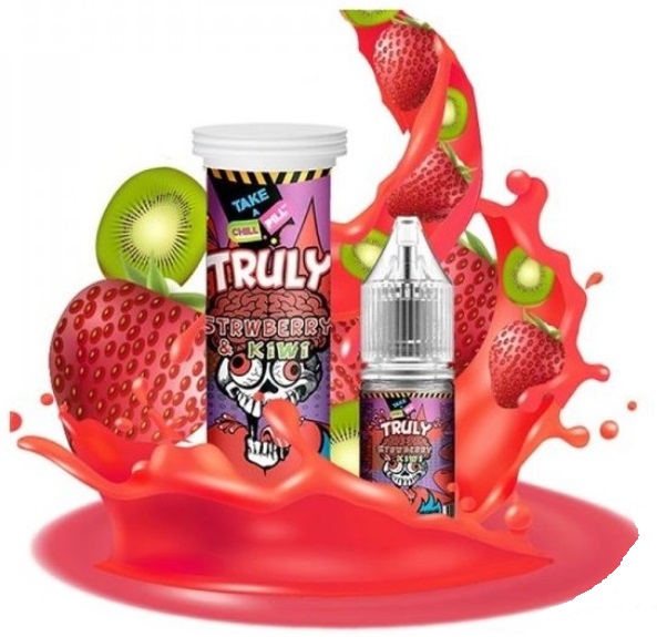 Příchuť CHILL PILL - Truly Strawberry and Kiwi 10ml