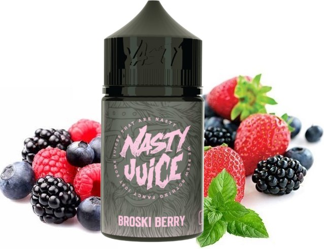 Příchuť Nasty Juice - Berry S&V Broski Berry 20ml