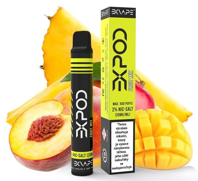 EXVAPE EXPOD Fruit Mix 20 mg 500 potáhnutí 1 ks