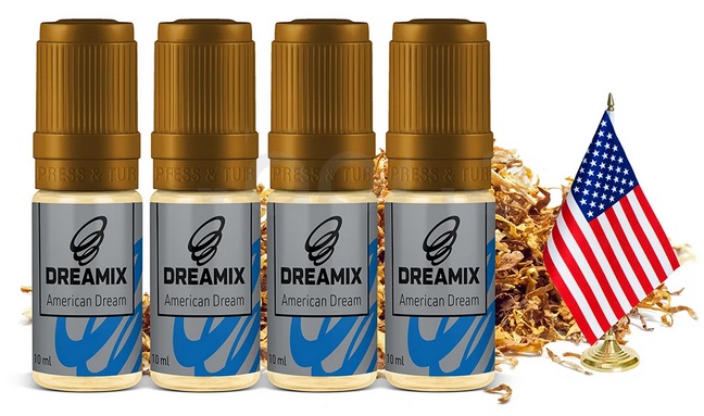 Dreamix American Dream 4 x 10 ml Množství nikotinu: 6mg