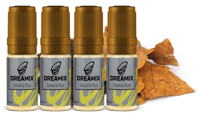 Dreamix Tobacco Ripe 4 x 10 ml Množství nikotinu: 6mg