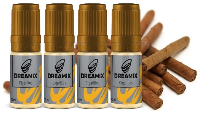 Dreamix Doutníkový tabák 4 x 10 ml Množství nikotinu: 3mg