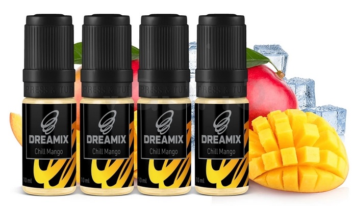 Dreamix Chladivé Mango 4 x 10 ml Množství nikotinu: 0mg