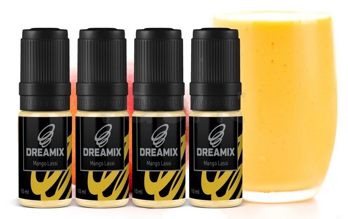 Dreamix Mango Lassi 4 x 10 ml Množství nikotinu: 6mg 18mg: EXP: 5/2023