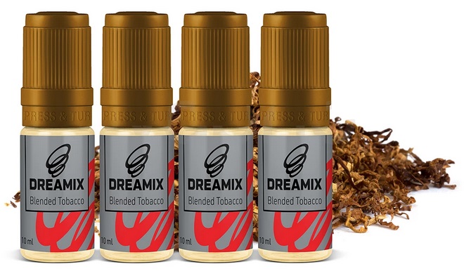 Dreamix Blended Tobacco 4 x 10 ml Množství nikotinu: 0mg