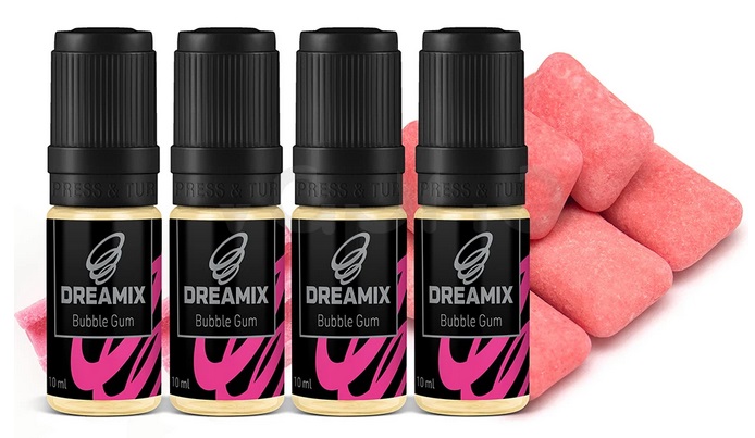 Dreamix Bubblegum 4 x 10 ml Množství nikotinu: 18mg