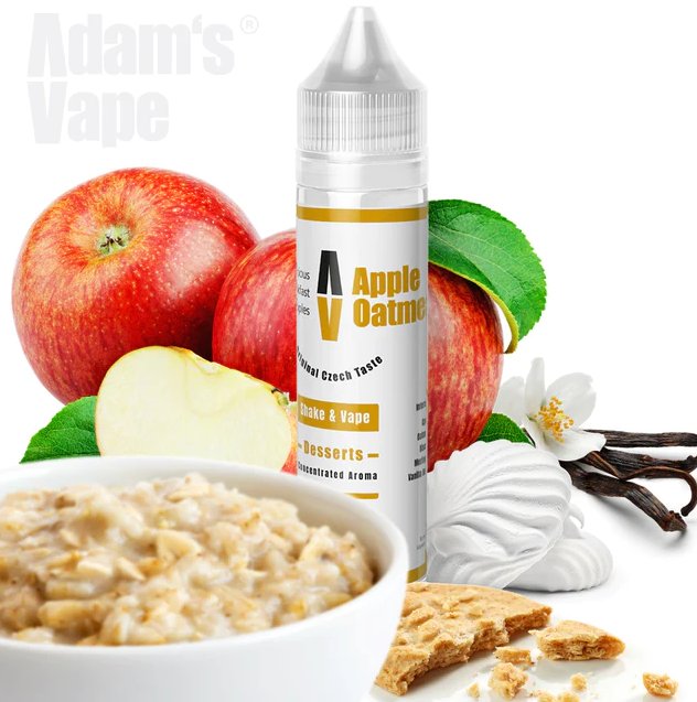 Adams vape - Apple Oatmeal 12ml