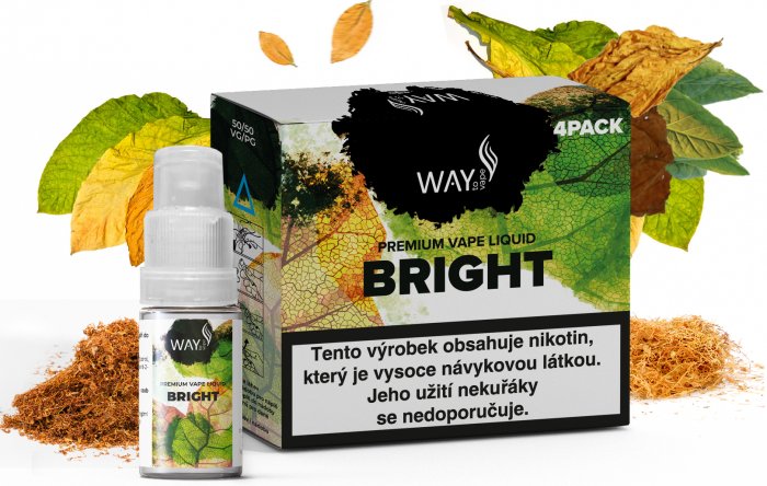 WAY to Vape 4Pack Bright 4x10ml Množství nikotinu: 3mg