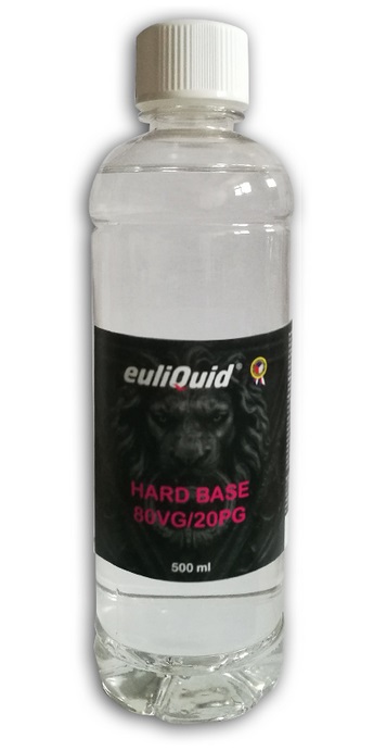 Euliquid Báze Hard PG20/VG80 0mg 500ml 1ks