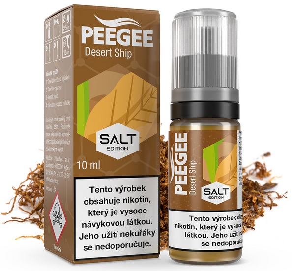 PEEGEE Salt - Desert Ship 10ml Množství nikotinu: 10mg