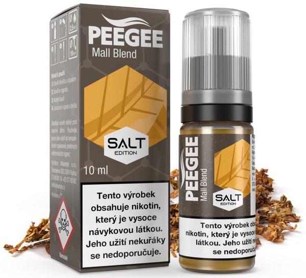 PEEGEE Salt - Mall Blend 10ml Množství nikotinu: 10mg