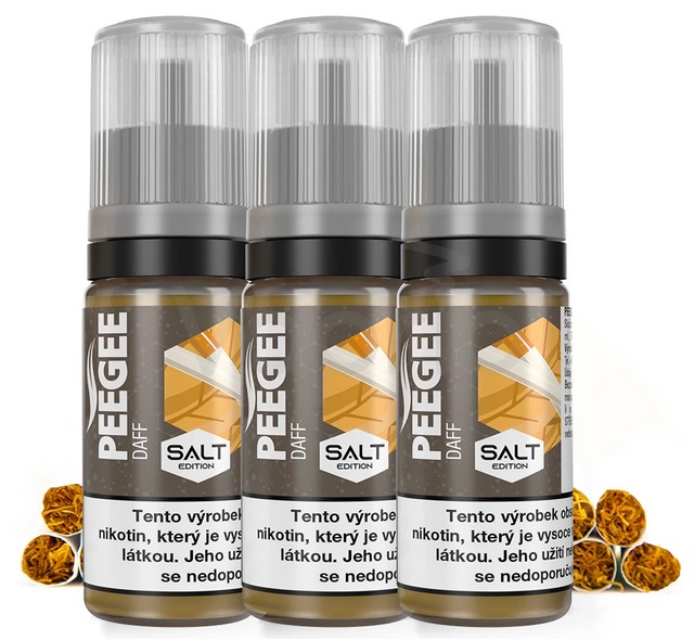 PEEGEE Salt - DAFF 3x10ml Množství nikotinu: 10mg