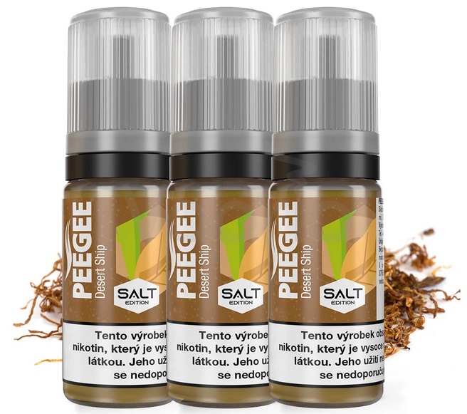 PEEGEE Salt - Desert Ship 3x10ml Množství nikotinu: 10mg