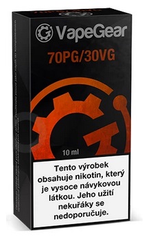 VapeGear nikotinový booster 20mg 10ml PG70/VG30 Množství nikotinu: 20mg