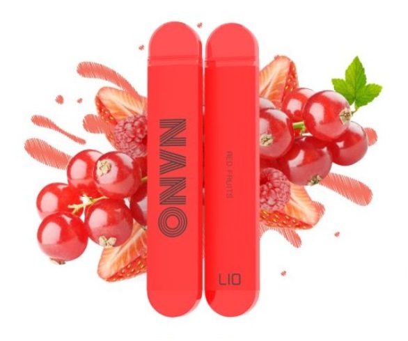Lio Nano Red Fruits 16 mg 600 potáhnutí 1 ks EXP: 10/2023