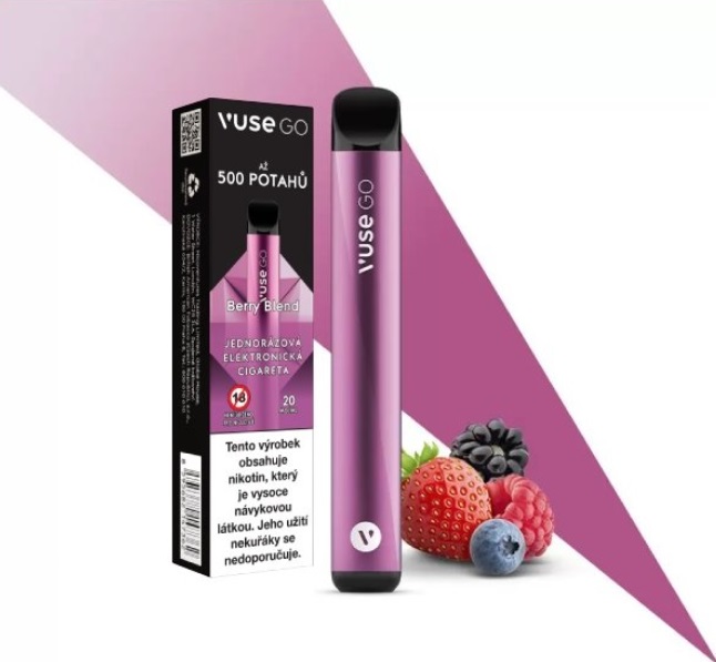 Vuse GO Berry Blend 20 mg 500 potáhnutí 1 ks