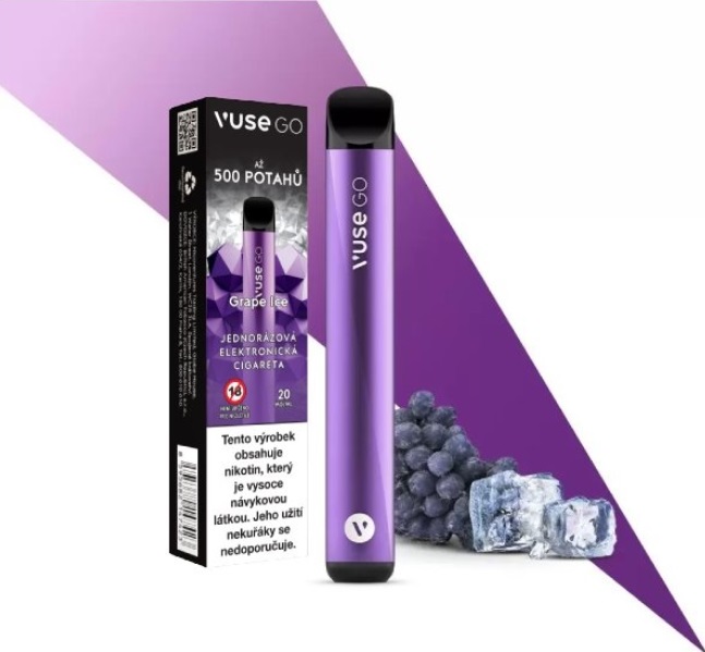 Vuse GO Grape Ice 20 mg 500 potáhnutí 1 ks
