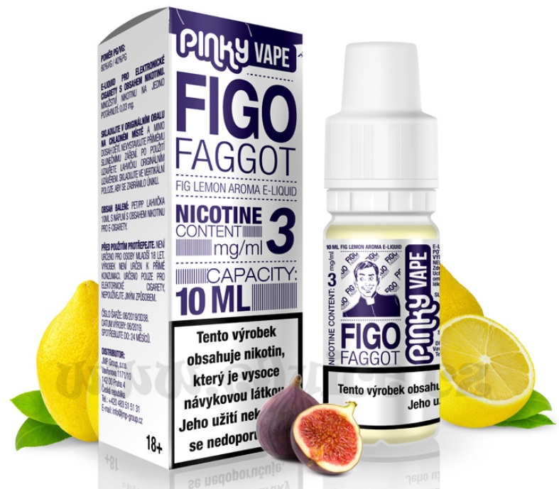 Pinky Vape Figo Faggot 10 ml Množství nikotinu: 3mg