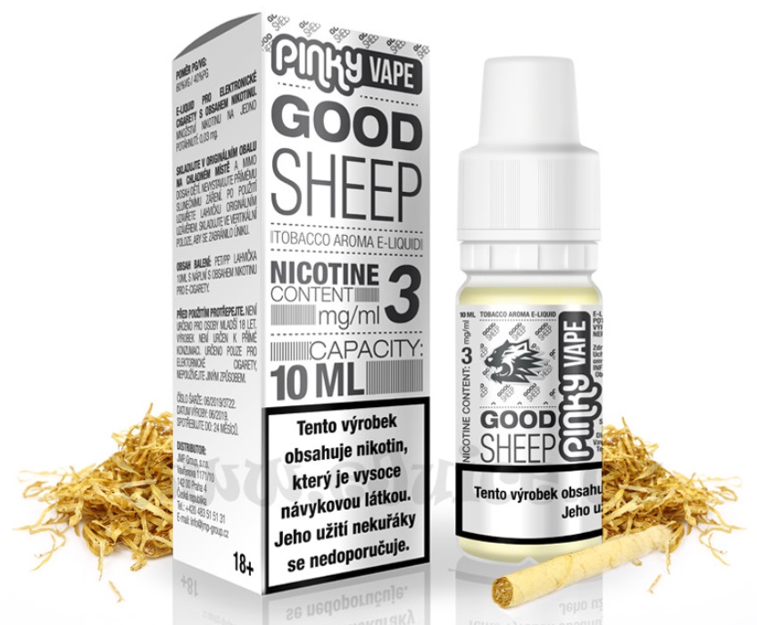 Pinky Vape Good Sheep 10 ml Množství nikotinu: 18mg