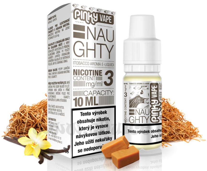 Pinky Vape Naughty 10 ml Množství nikotinu: 3mg