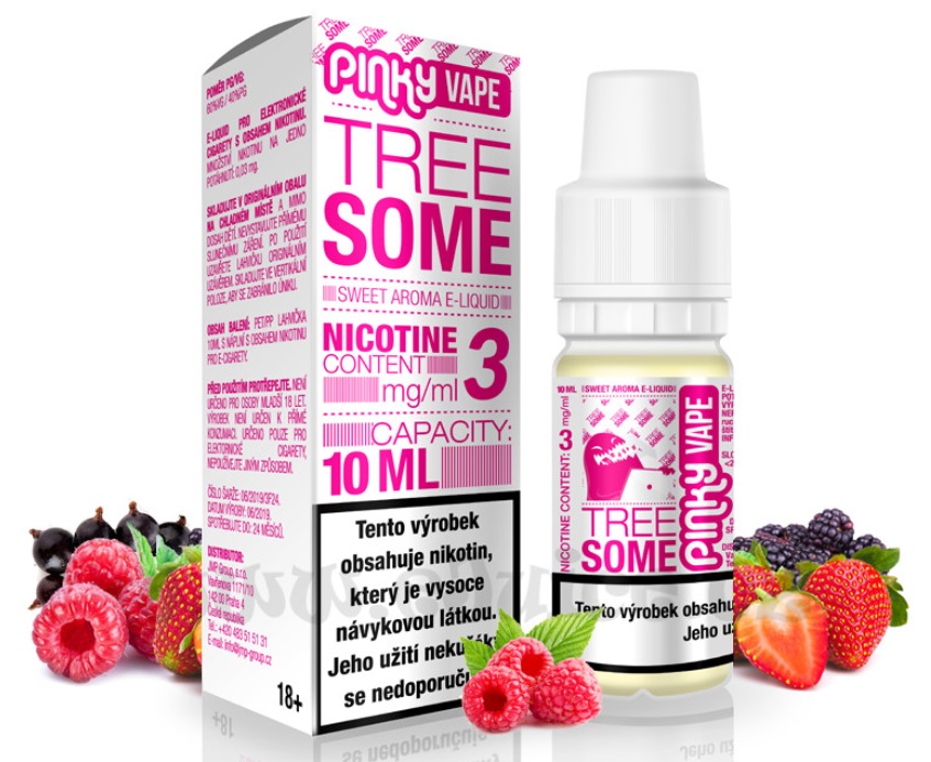 Pinky Vape Tree Some 10 ml Množství nikotinu: 12mg