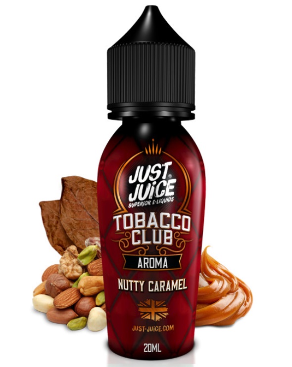 Just Juice Tobacco Nutty Caramel Shake & Vape 20ml