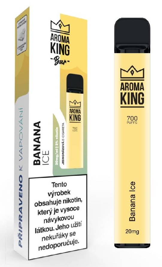 Aroma King Classic Banana Ice 20 mg 700 potáhnutí 1 ks