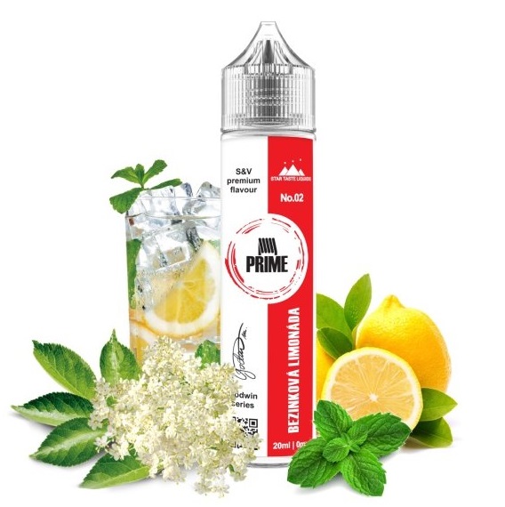 Star Taste Prime Bezinková Limonáda Shake & Vape 20ml