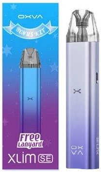 OXVA Xlim Se Bonus Pod 900 mAh Purple Silver 1 ks