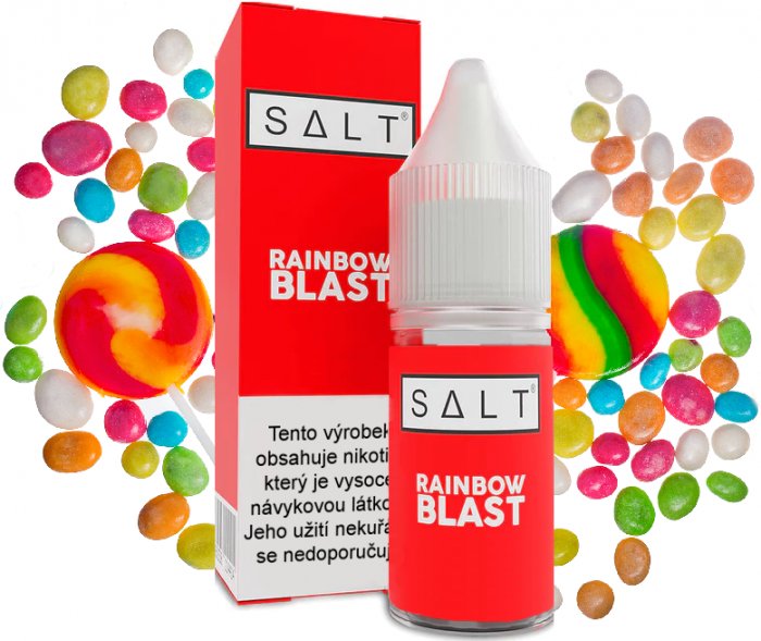 E-liquid Juice Sauz SALT Rainbow Blast 10ml Množství nikotinu: 20mg