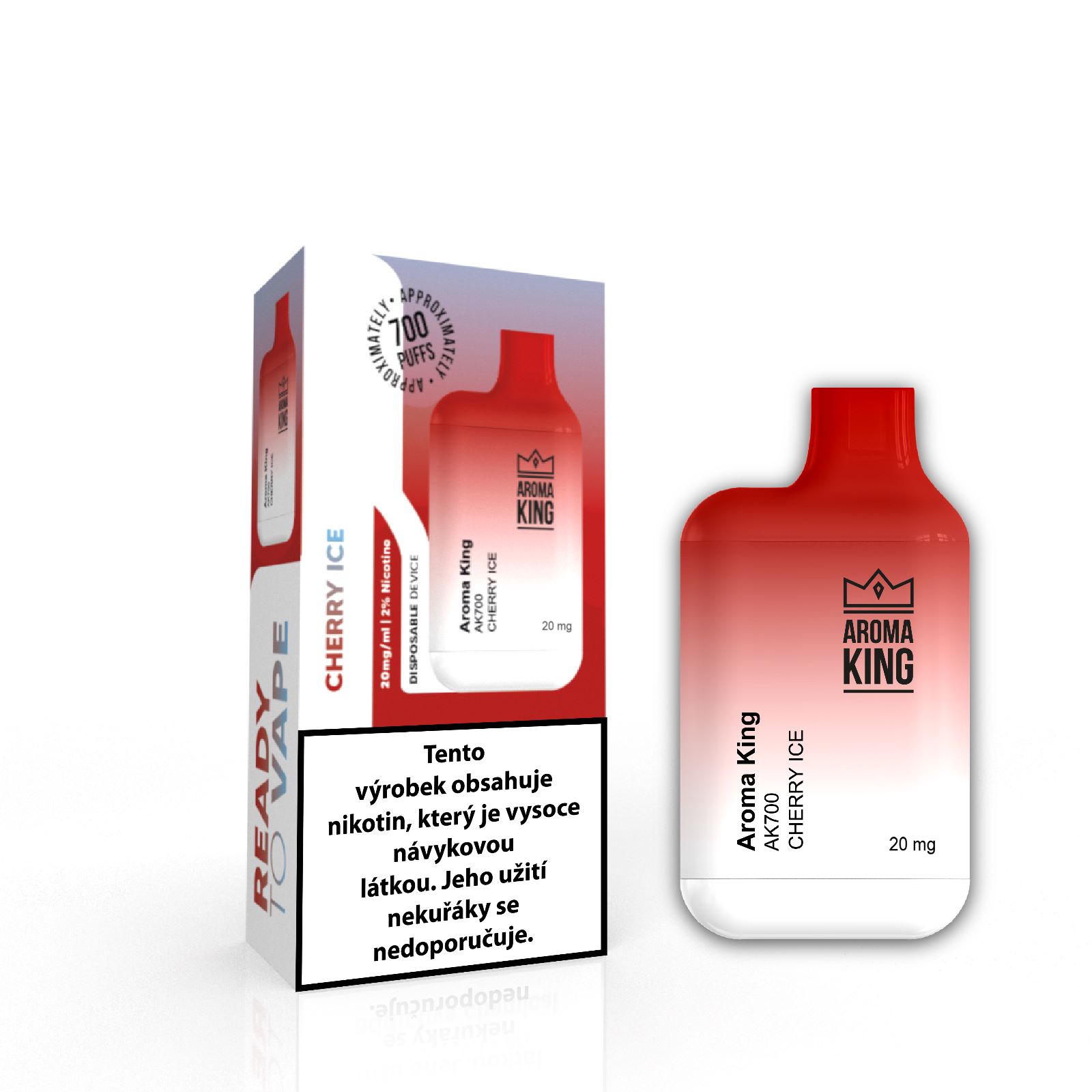 Aroma King Mini Cherry Ice 20 mg 700 potáhnutí 1 ks