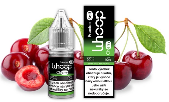 E-liquid WHOOP Salt - Cherry 10ml 20mg